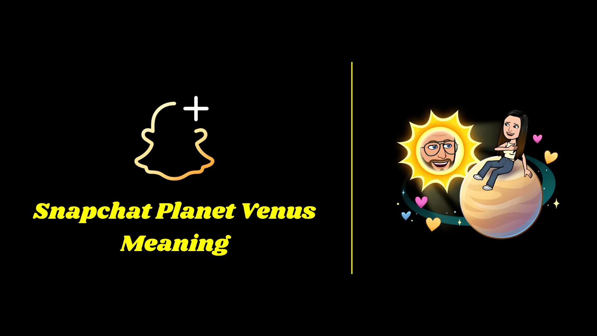 Snapchat Planet Venus Meaning